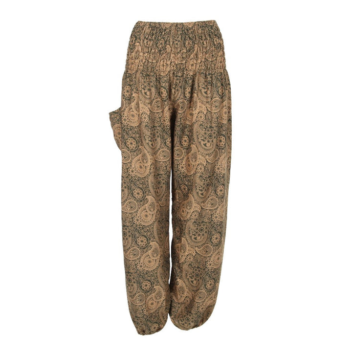 Geometric Paisley Harem Pants