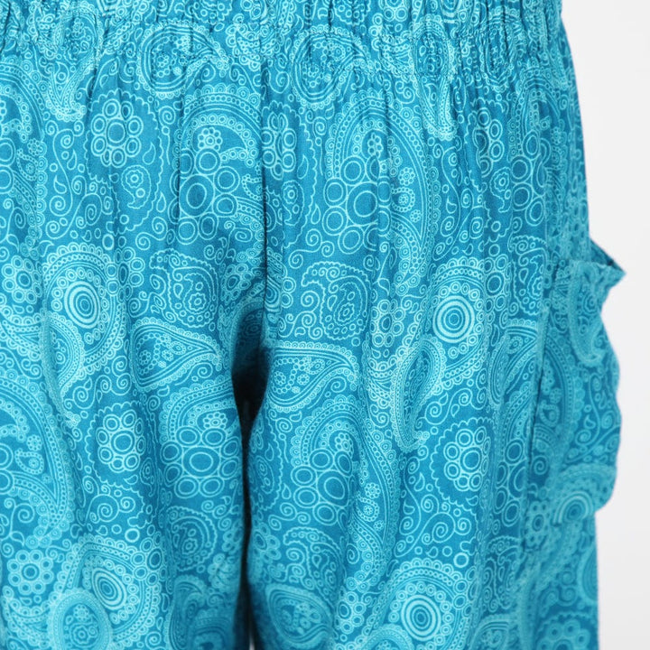 Geometric Paisley Harem Pants