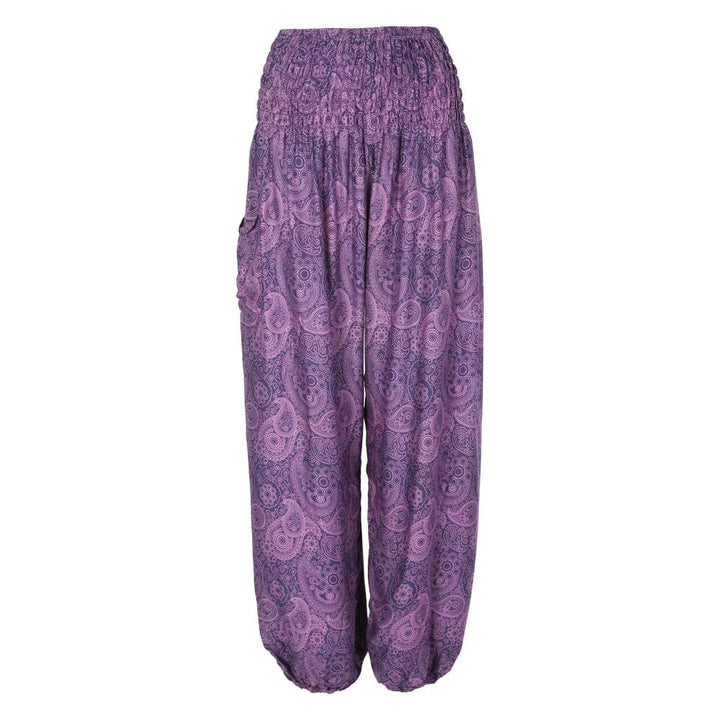 Geometric Paisley Harem Pants