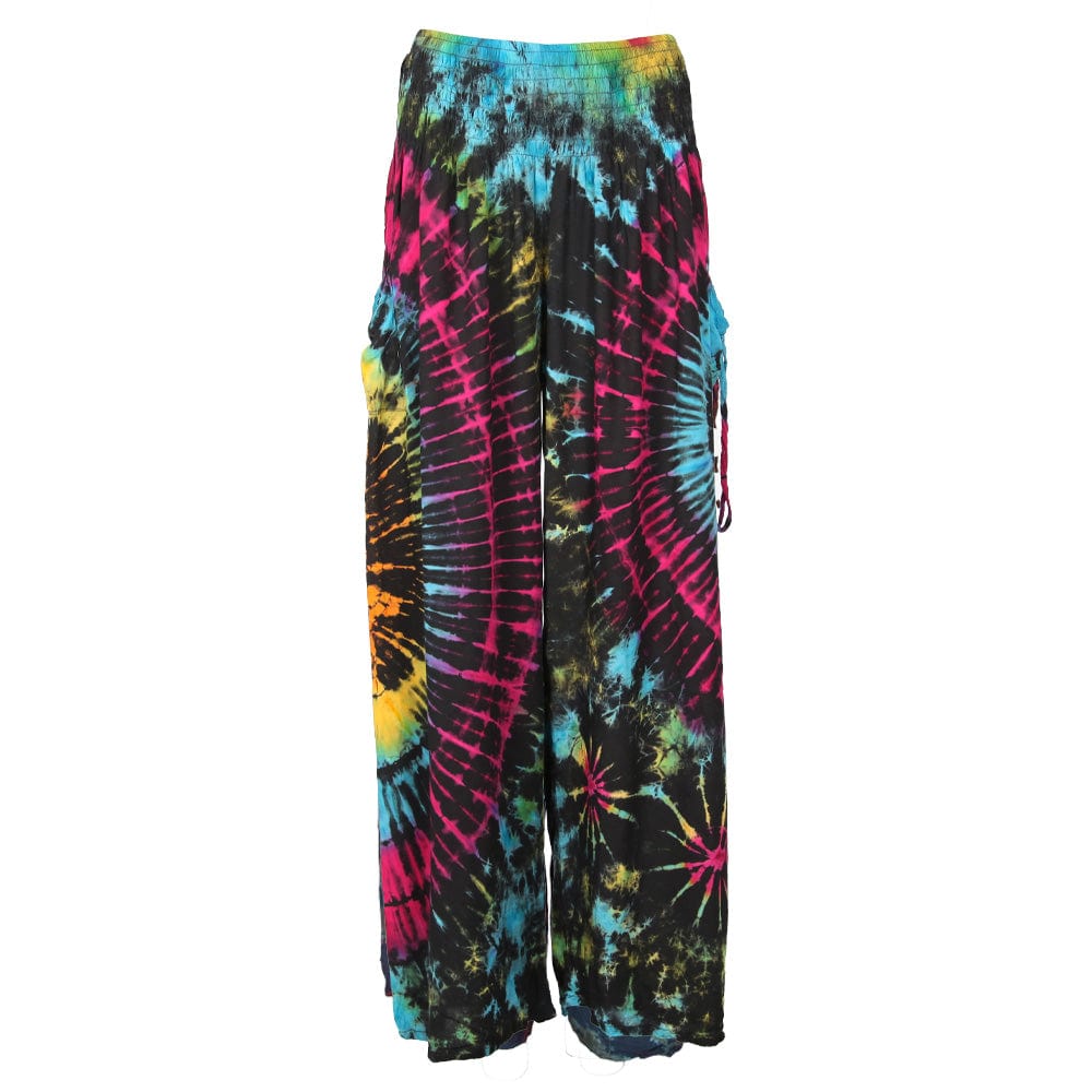 Tie Dye Cargo Trousers