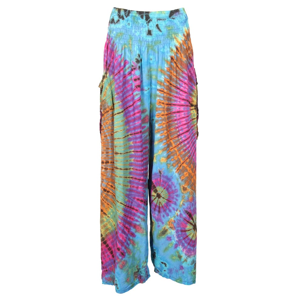 Tie Dye Cargo Trousers