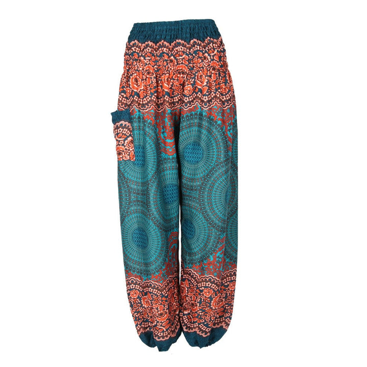 Floral Aladdin Pants