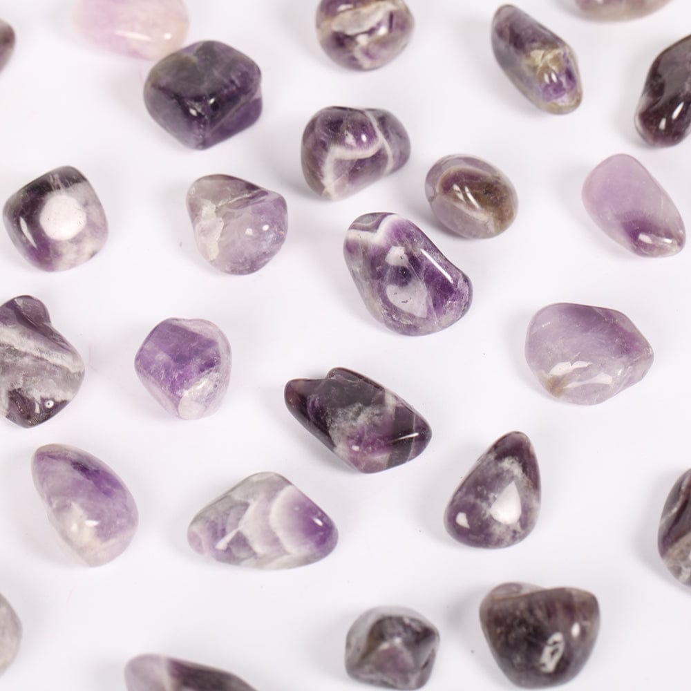 Amethyst Crystal Tumble Stone - Creativity . Imagination . Calm