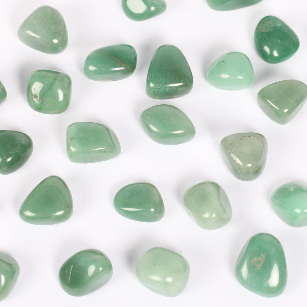 Aventurine Crystal Tumble Stone - Stability . Courage . Luck