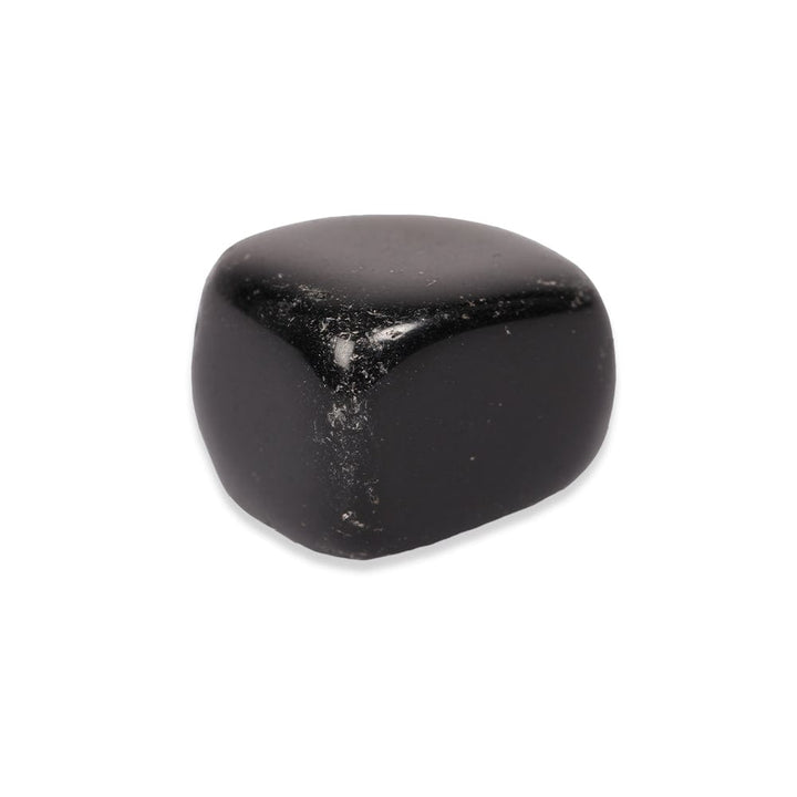 Black Obsidian Crystal Tumble Stone - Courage . Truth . Protection