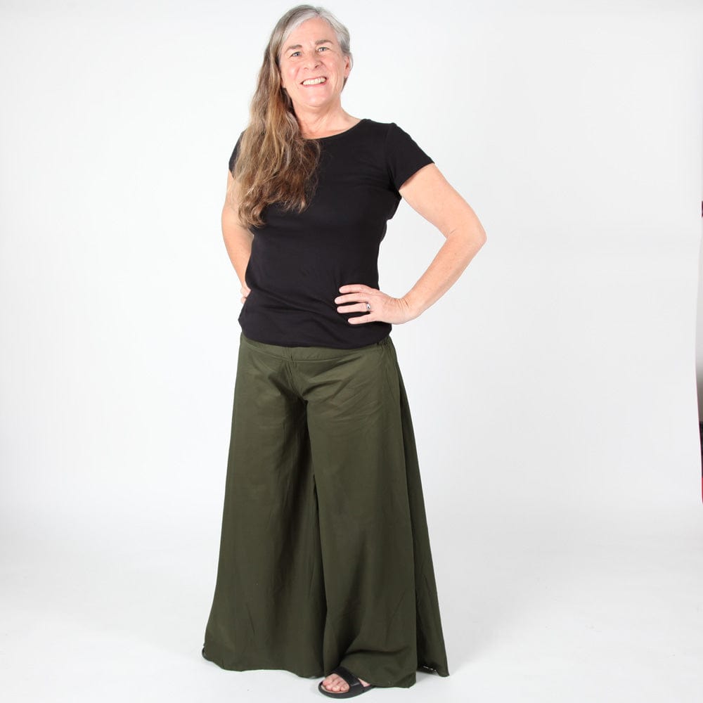 Organic Cotton Palazzo Pants..