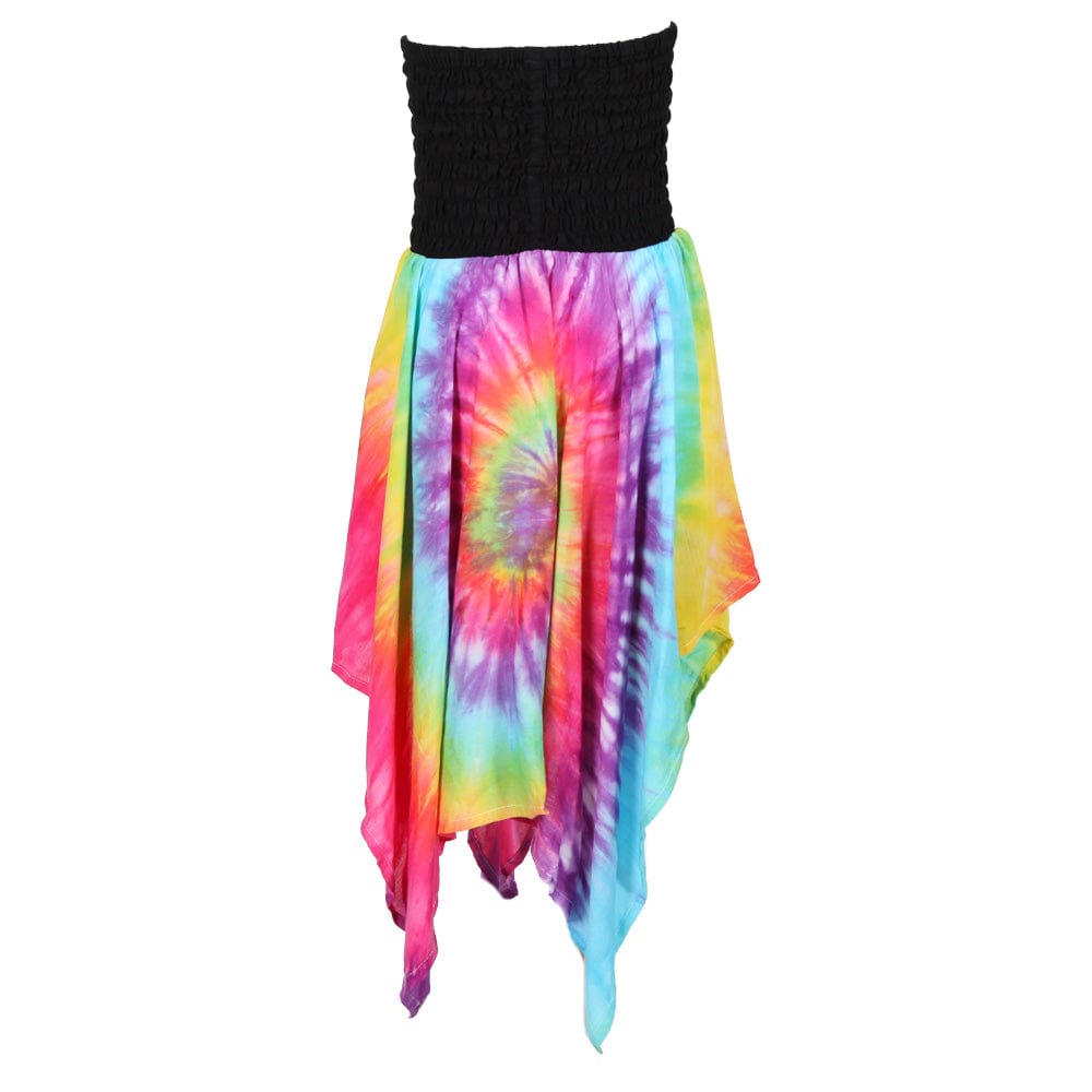 Kids Bandeau Tie Dye Beach Dress