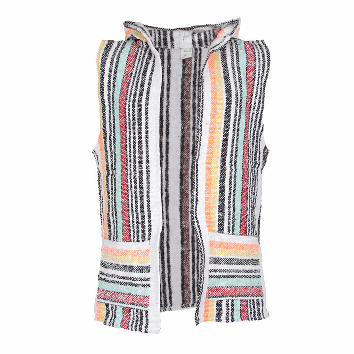 Men's White Baja Chaleco Waistcoat