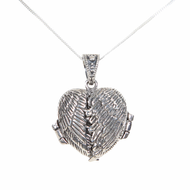 Angel Wings Locket Necklace