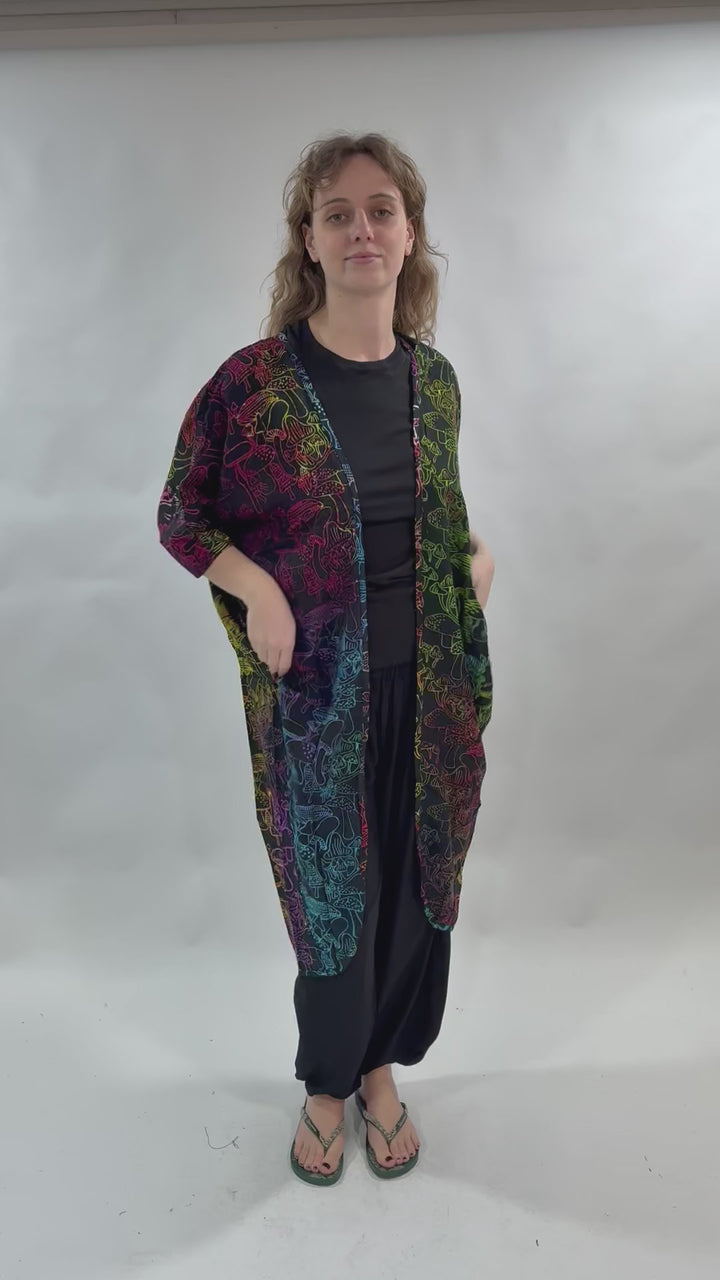 Mystic Mushroom Long Shrug