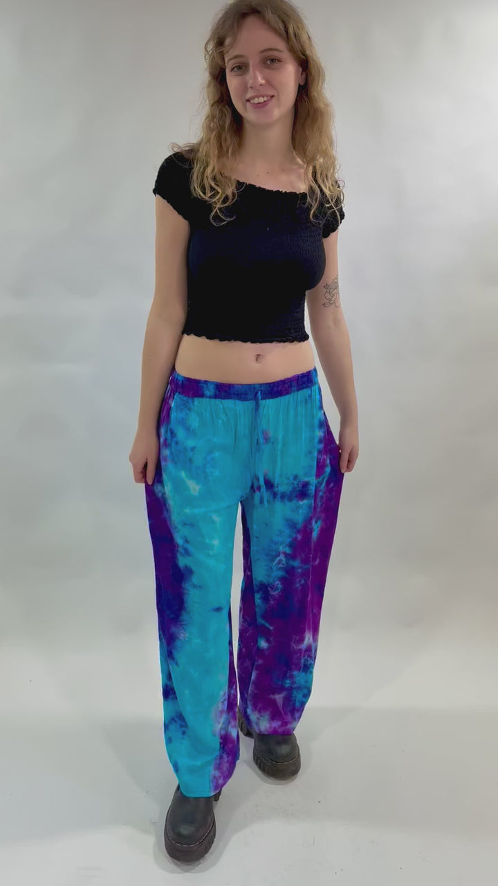 Relaxed FIt Tie Dye Trousers