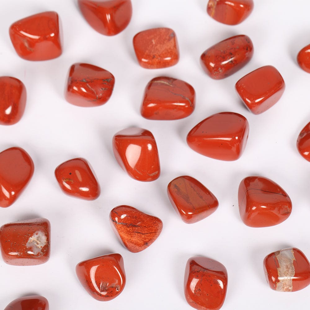 Red Jasper Crystal Tumble Stone - Resilience . Stability . Focus