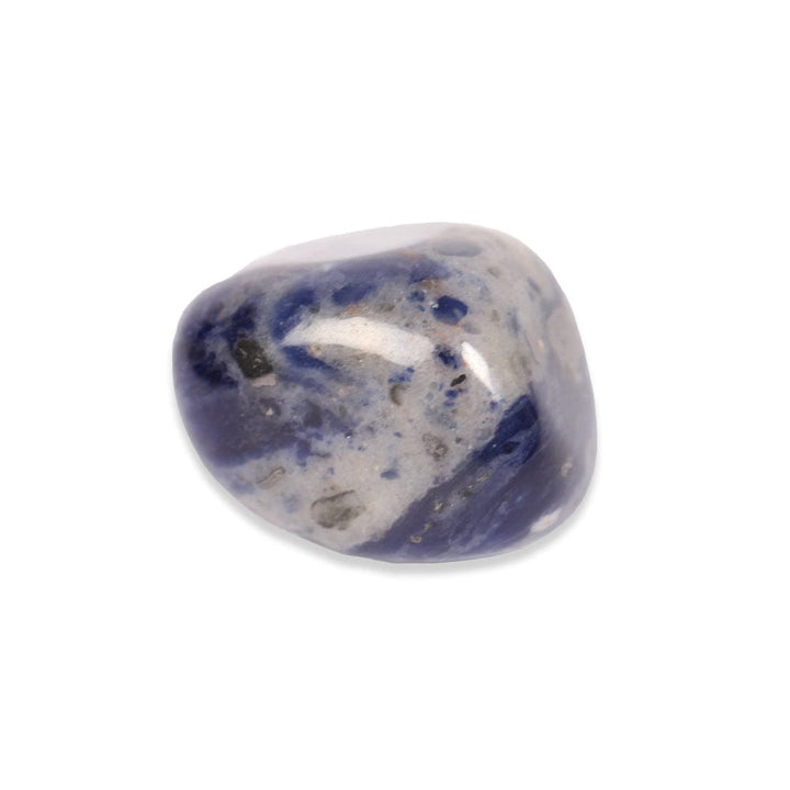 Sodalite Crystal Tumble Stone - Logic . Clarity . Reflection