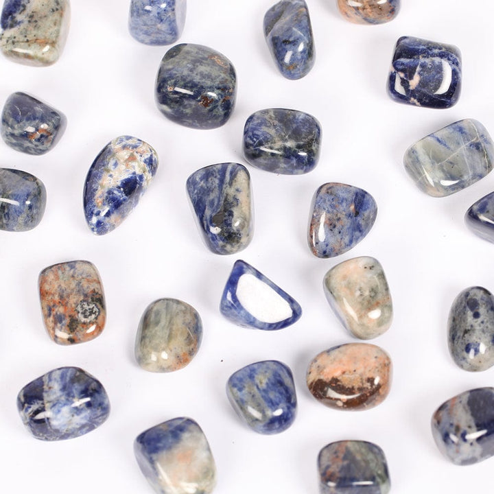 Sodalite Crystal Tumble Stone - Logic . Clarity . Reflection