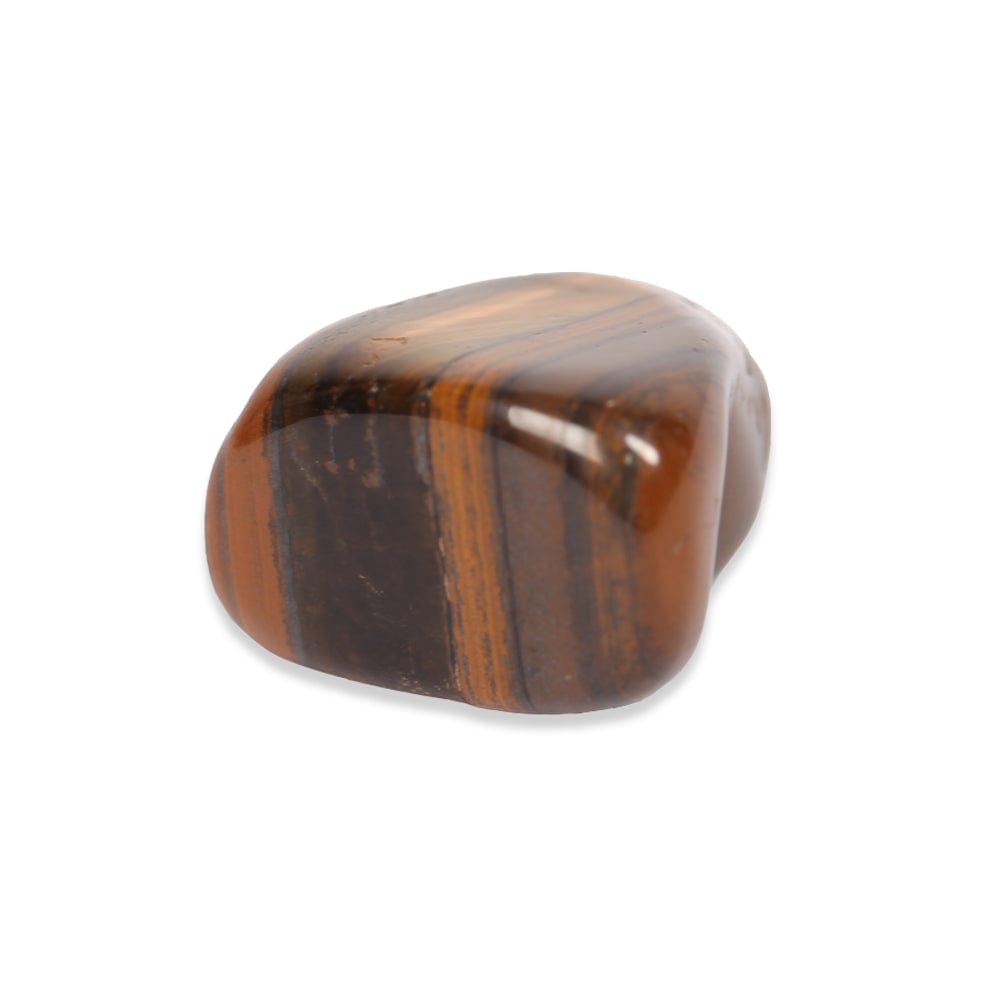 Tiger Eye Crystal Tumble Stone - Bravery . Balance . Power