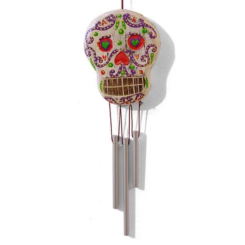 Candy Skull Wind Chime