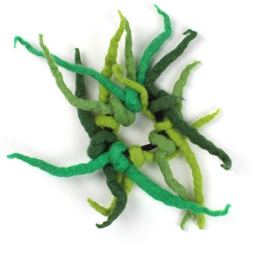 Felt Dreadlock Elasticated Hairband