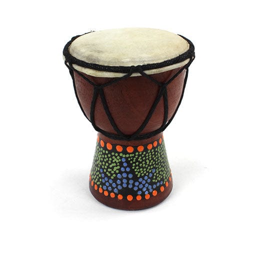 Mini Painted Djembe