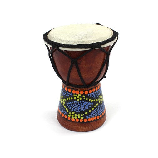 Mini Painted Djembe