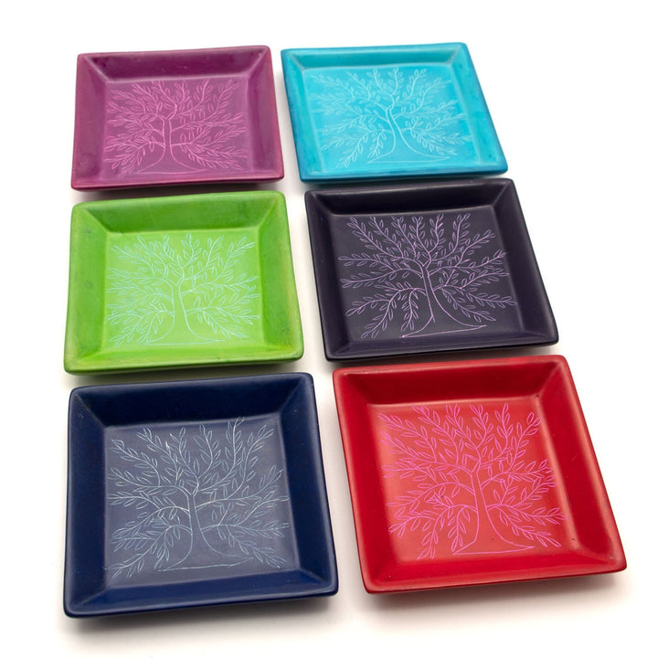 Tree of Life Soapstone Tray..