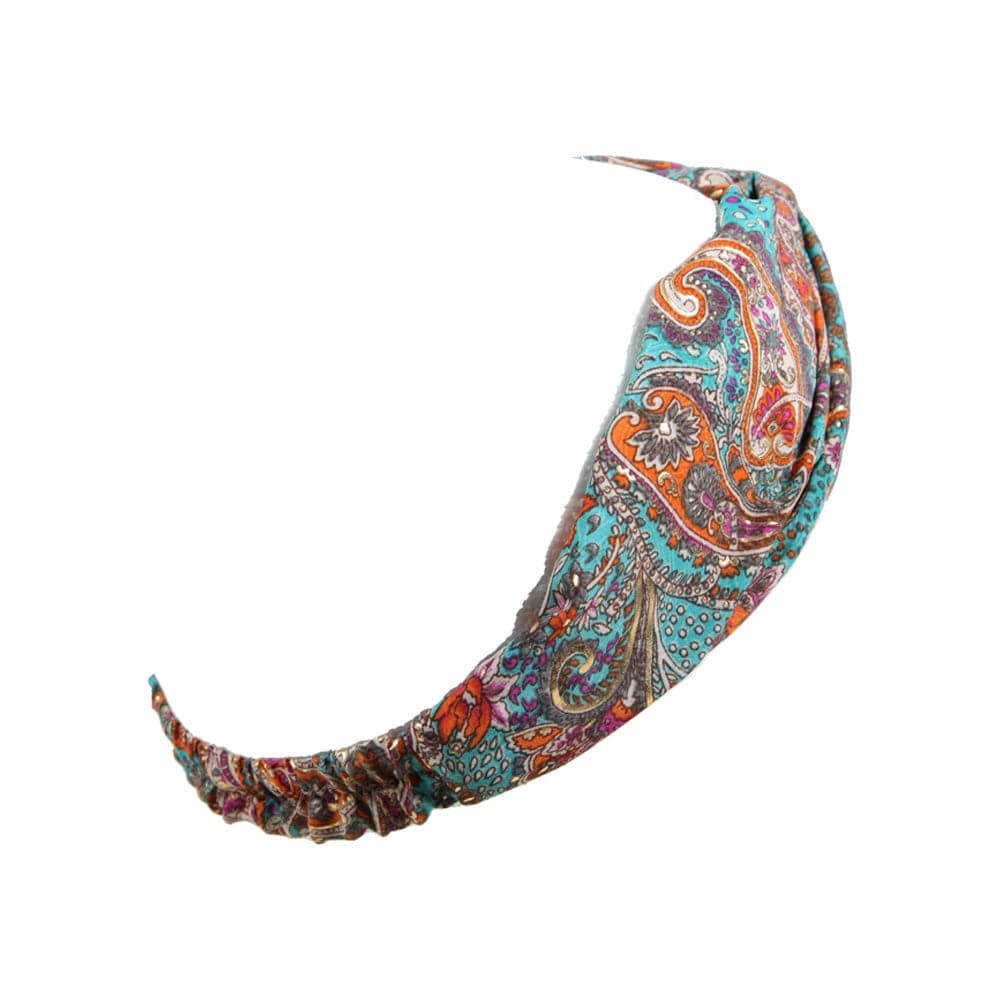 Paisley Sari Headband