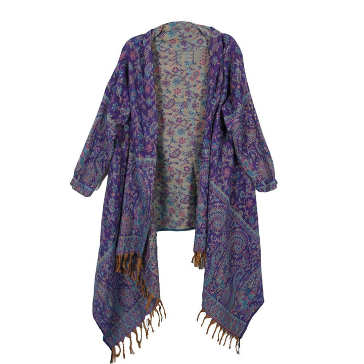 Open Blanket Wrap Cardigan