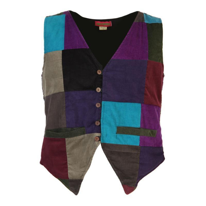 Velvet Patch Waistcoat