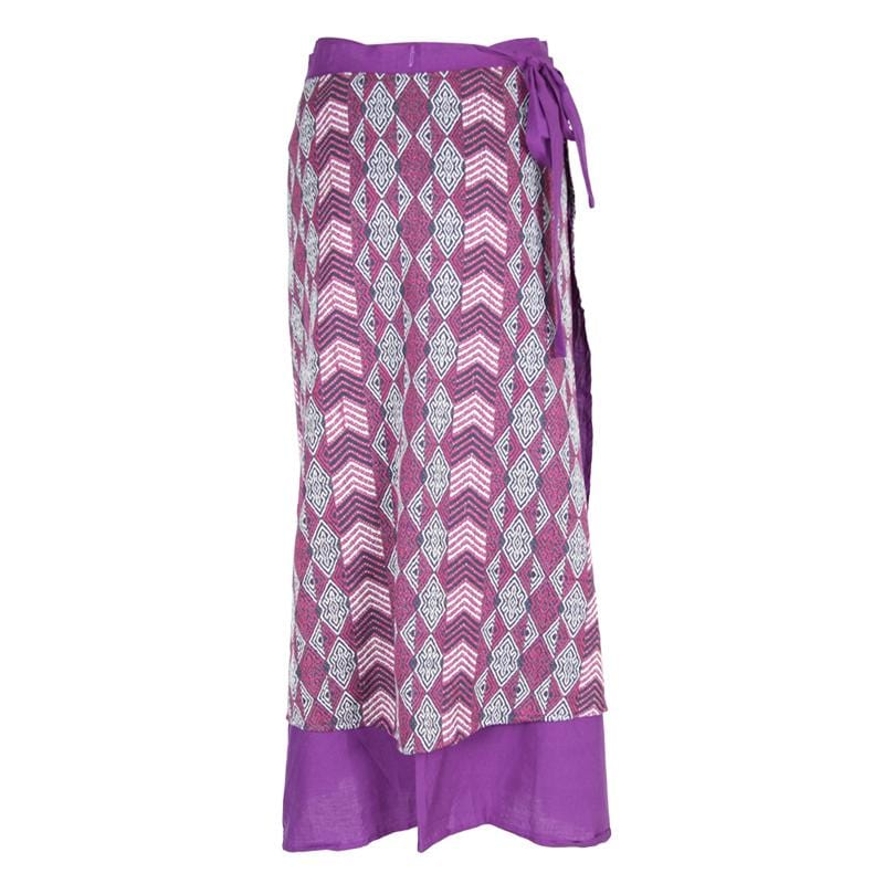 Long Wrap Skirt