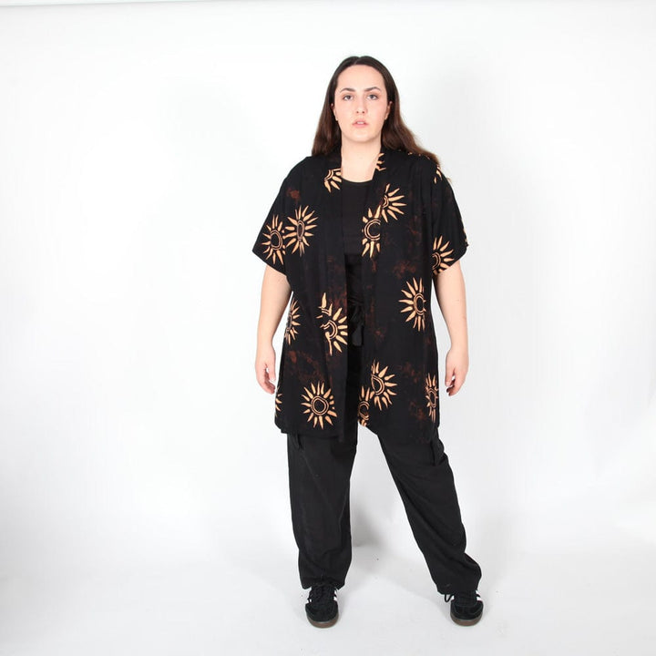 Batik Sun Pattern Shrug