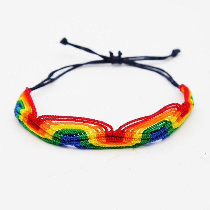 Rainbow Friendship Bracelet