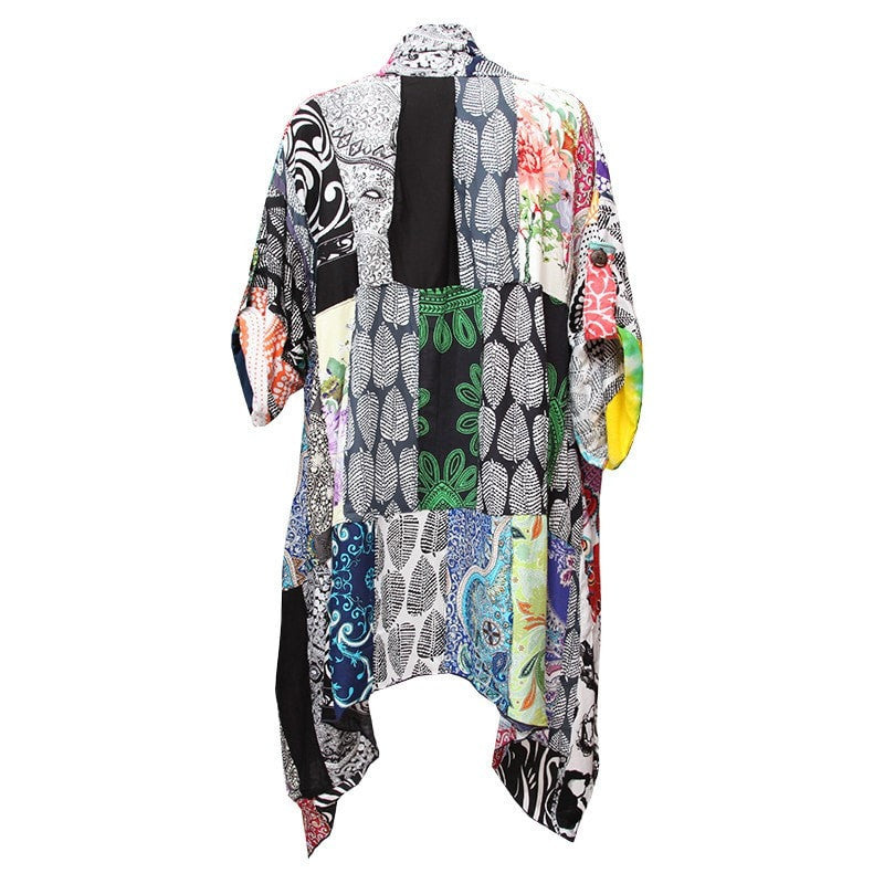 Patchwork Open Kimono