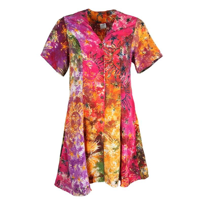 Tie Dye Ditsy Dress..