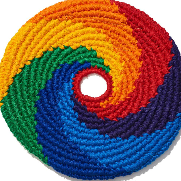 MayaFlya Flying Disc, El Grande Rainbow Swirl