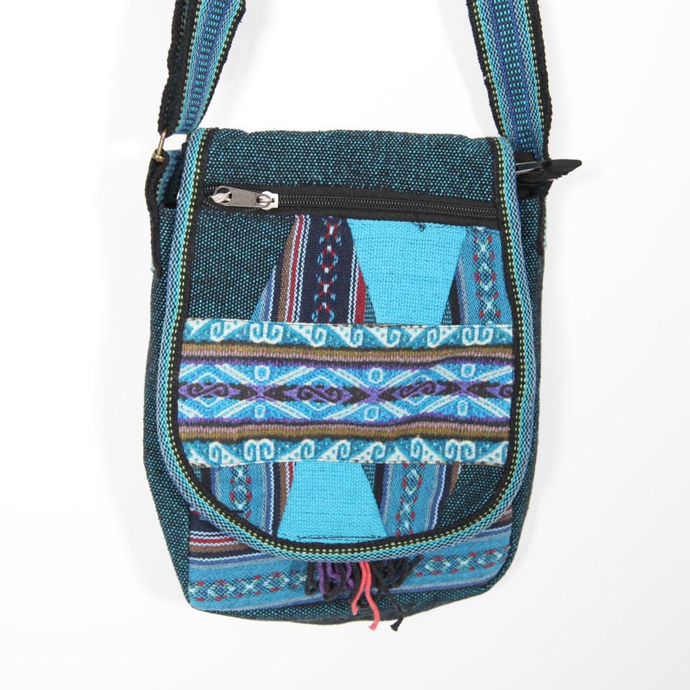 Patchwork Messenger Bag..