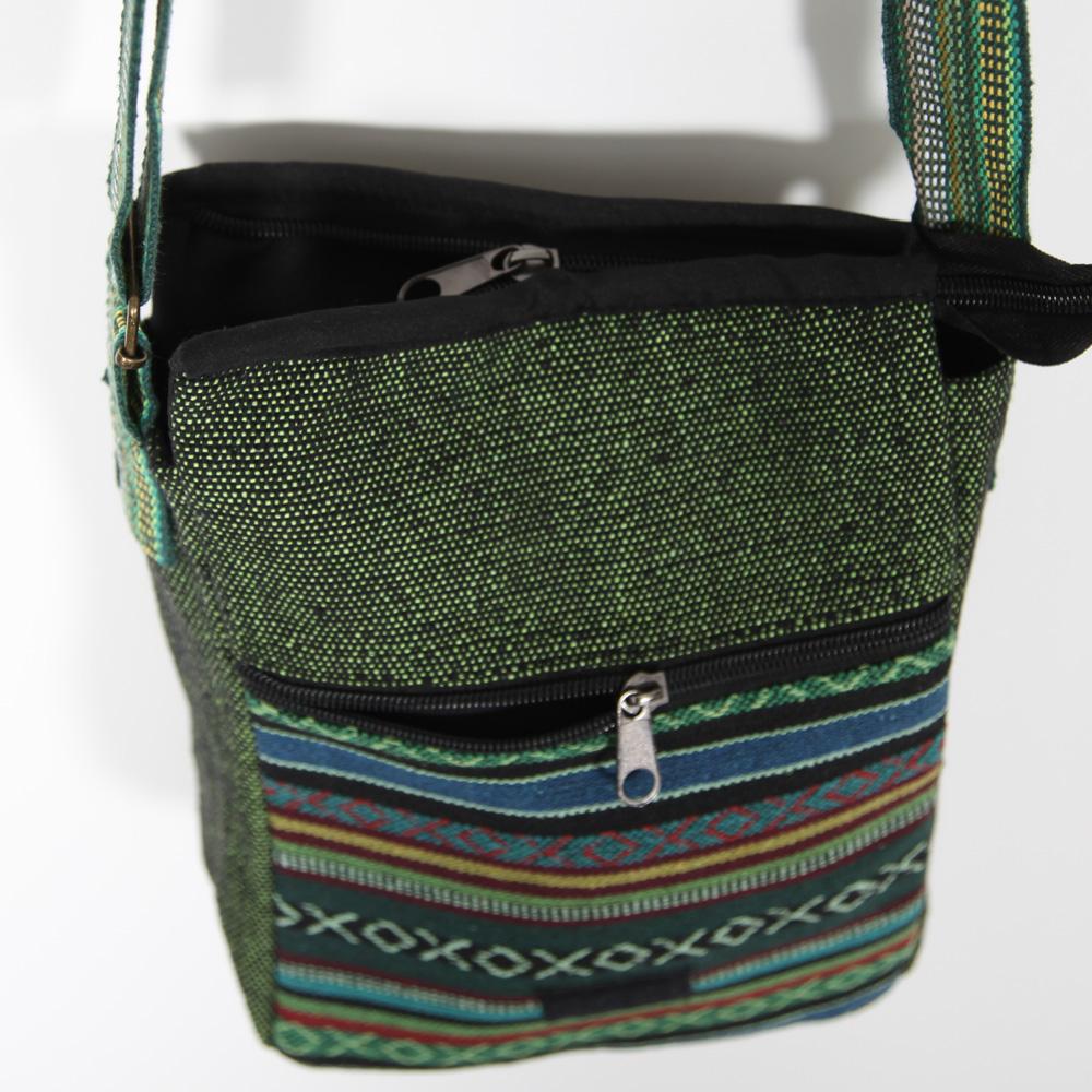 Patchwork Messenger Bag..