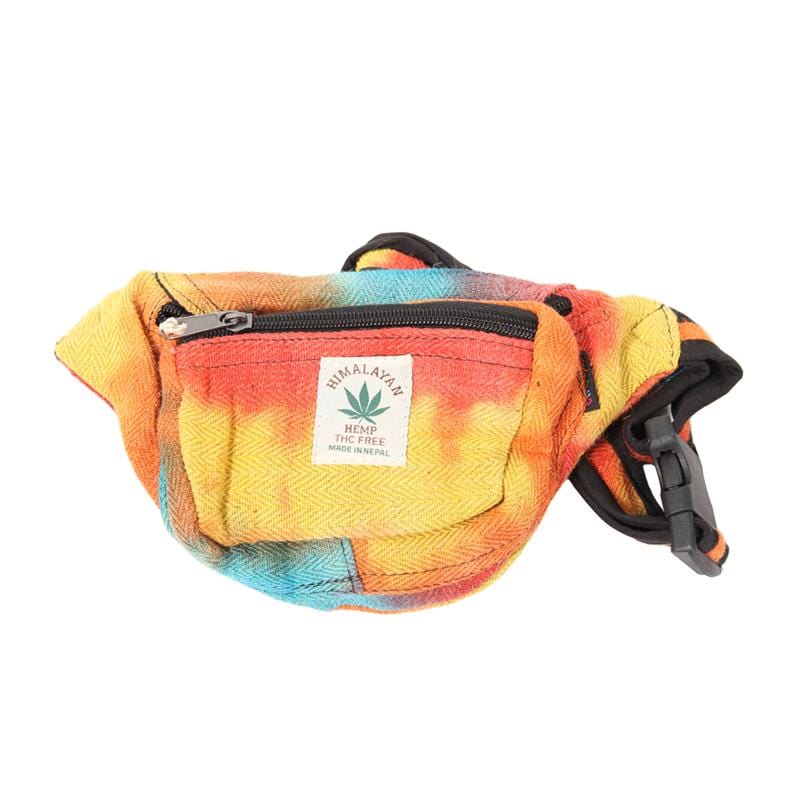 Hemp Tie Dye Bum Bag