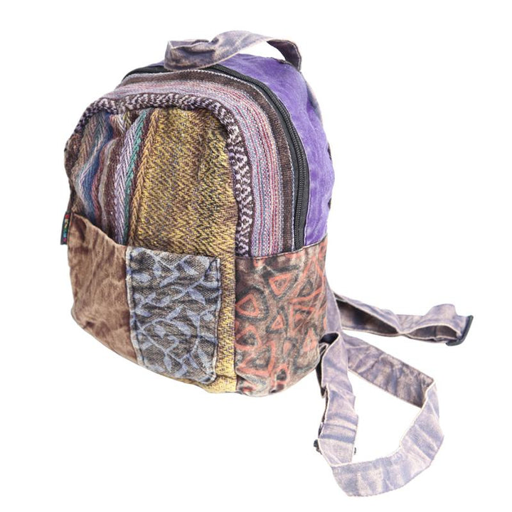 Acid Wash Mini Backpack