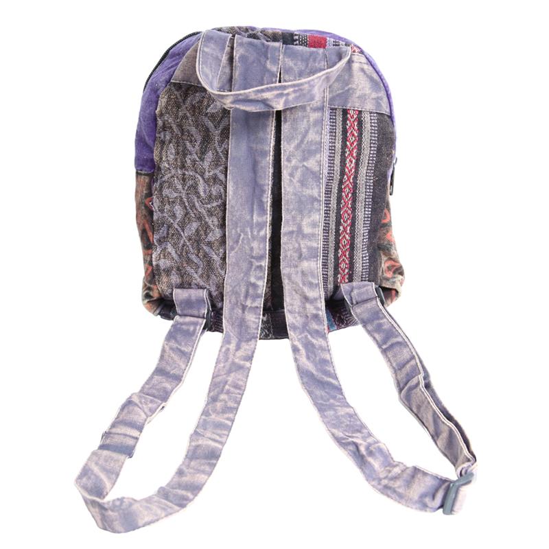 Acid Wash Mini Backpack