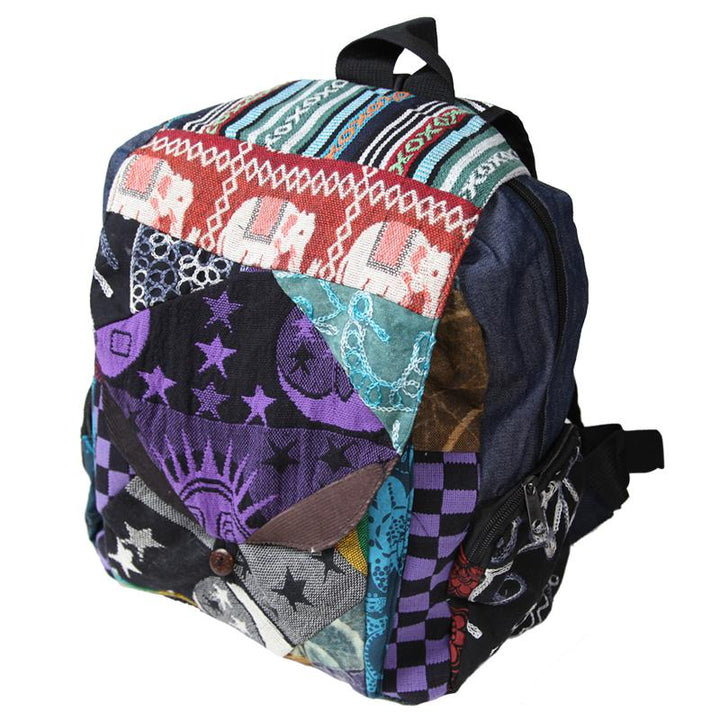 Patchwork Backpack