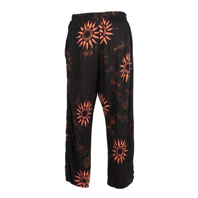 Men's Batik Sun Pattern Trousers