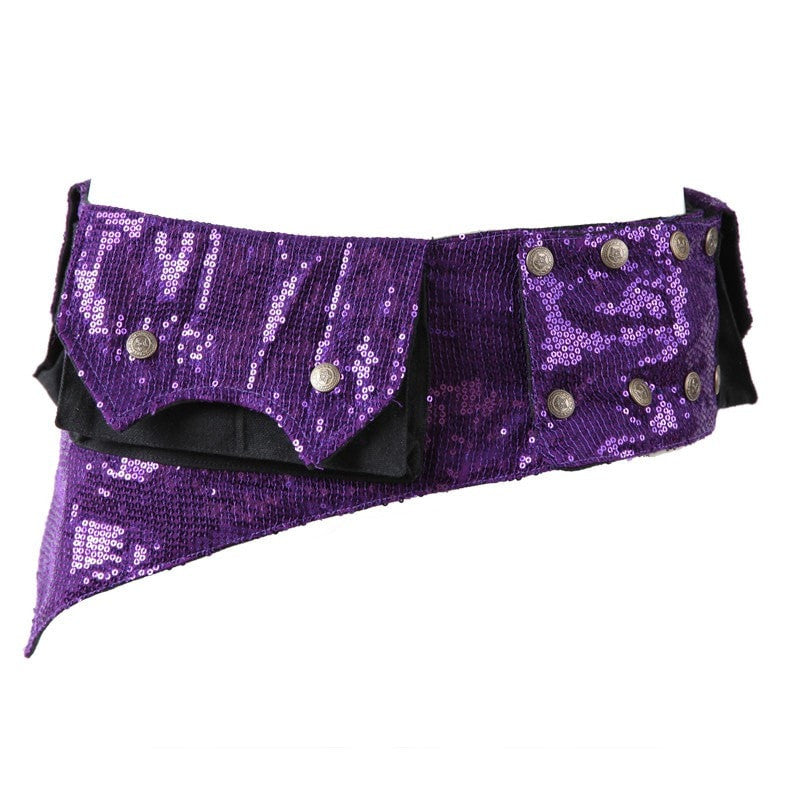 Sequin Festival Utility Belt