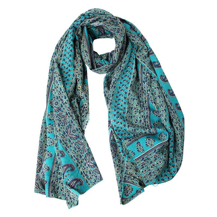 Printed Paisley Shawl