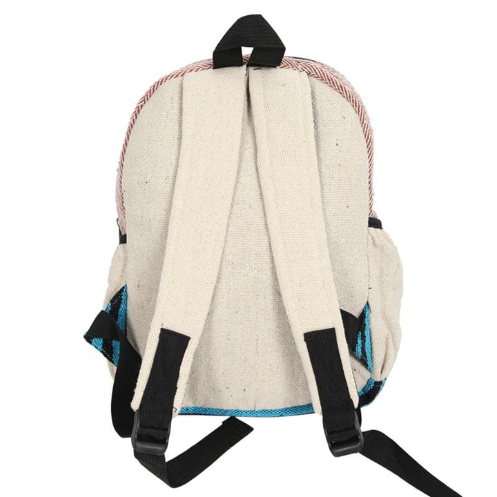 Hemp Backpack with Screen Print