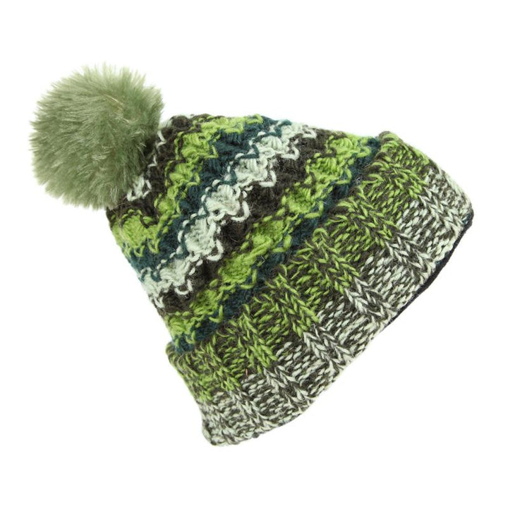 Chunky Knit Bobble Hat