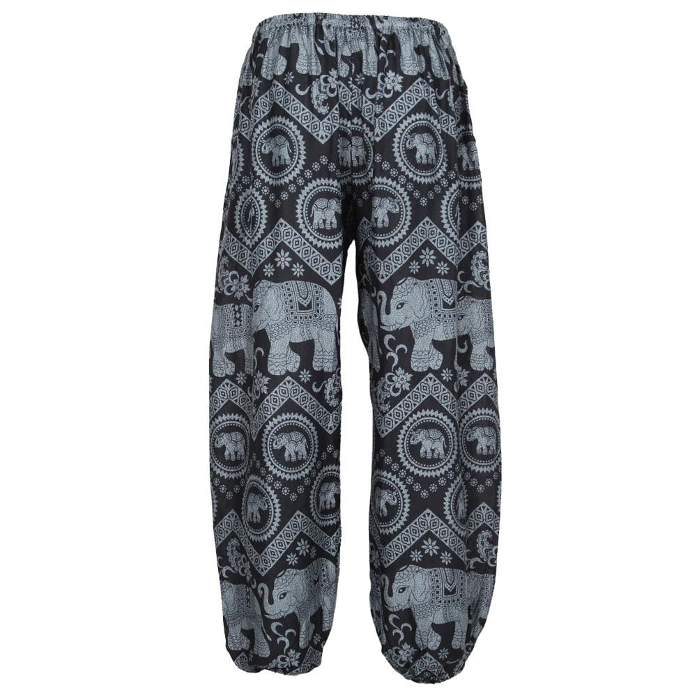 Men's Thai Print Elephant Joggers