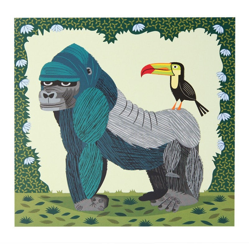 Gorilla & Toucan Play At That Card