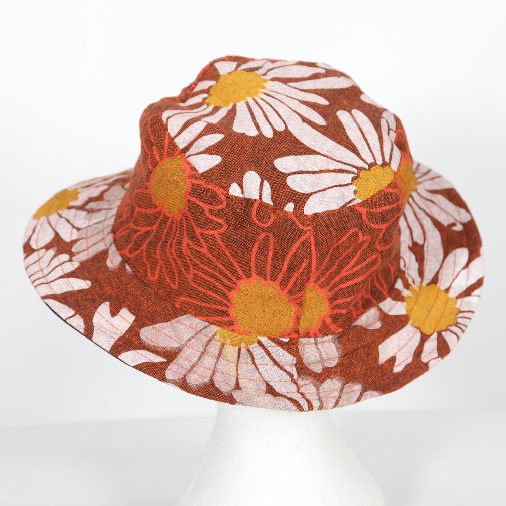 Printed Flower Bucket Hat