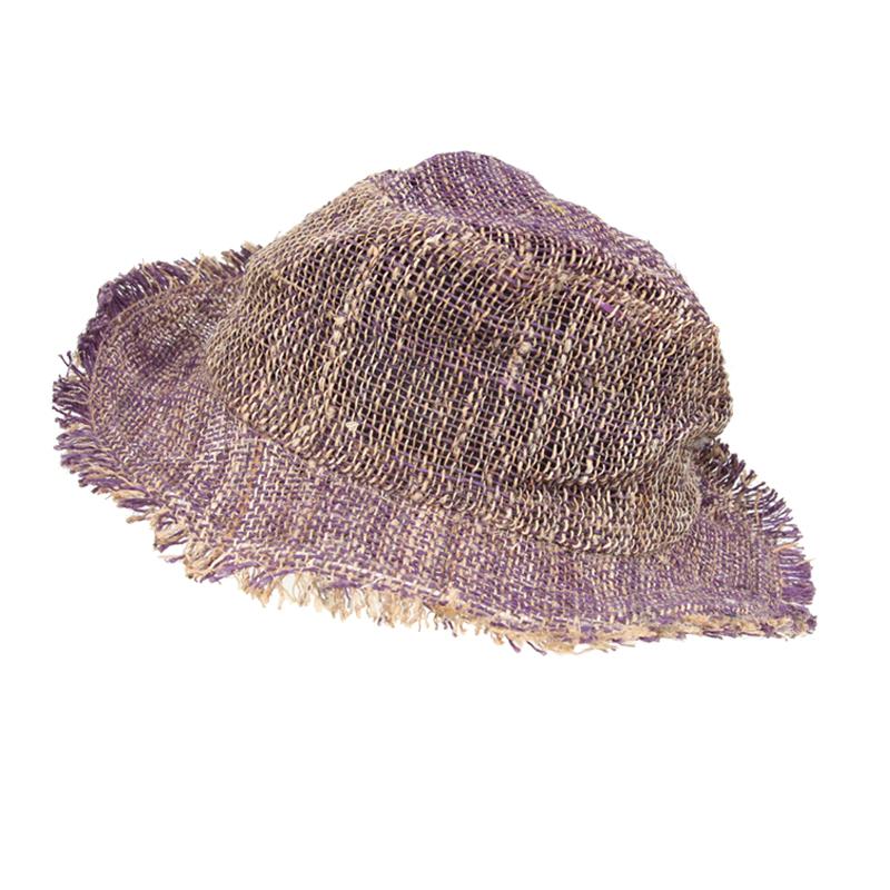 Wire Rim Hemp Sun Hat