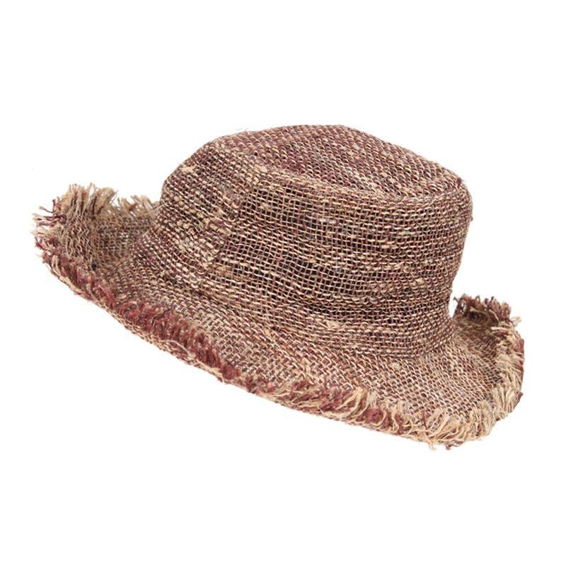 Wire Rim Hemp Sun Hat