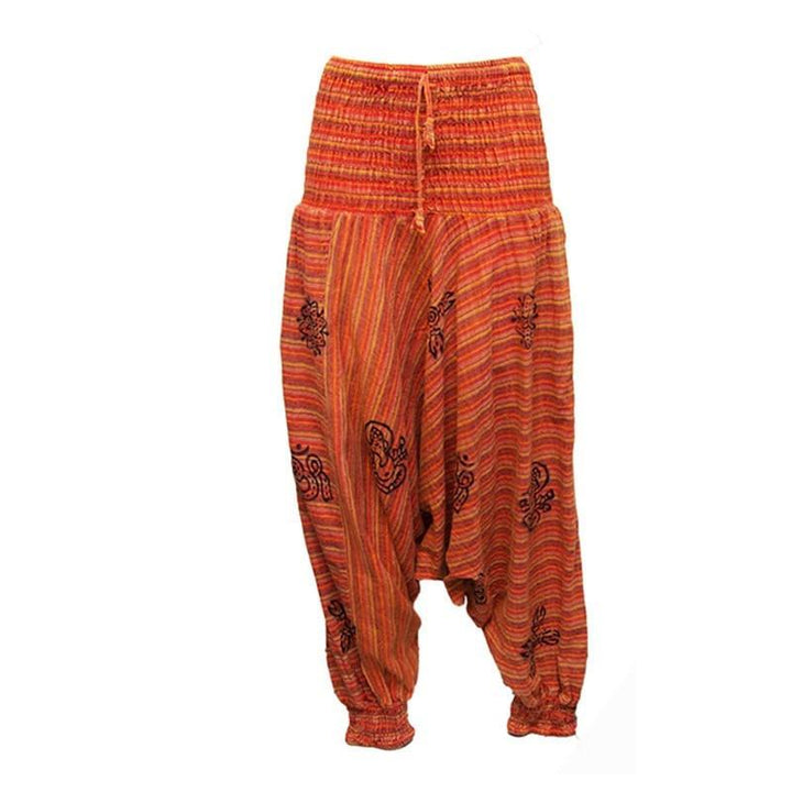 Men's Acid Wash Drop Harem Pants